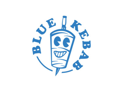 Projekt logo BLUE Kebab